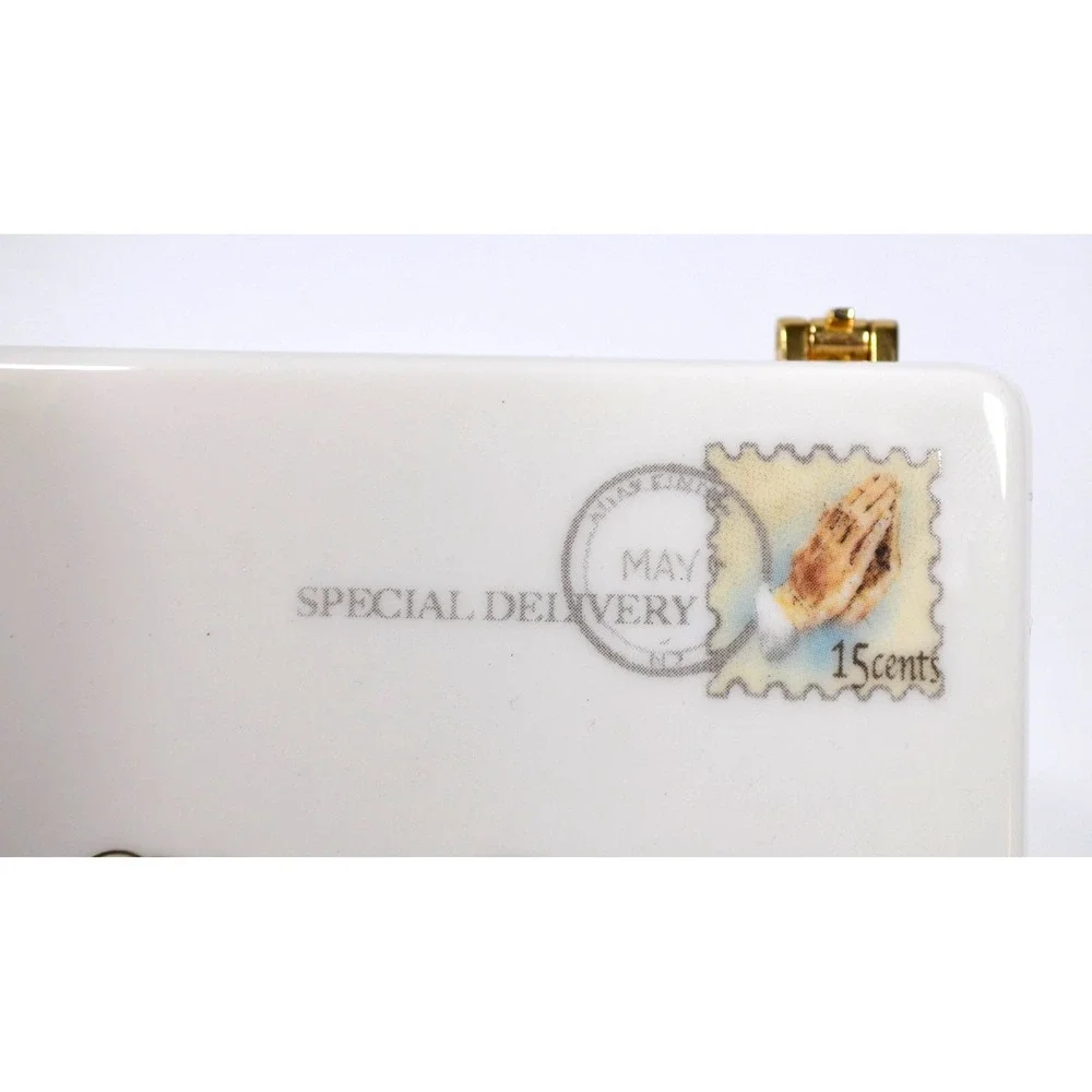 Thomas Kinkade Serenity Prayer Music Box #A39829 Amazing Grace 2005